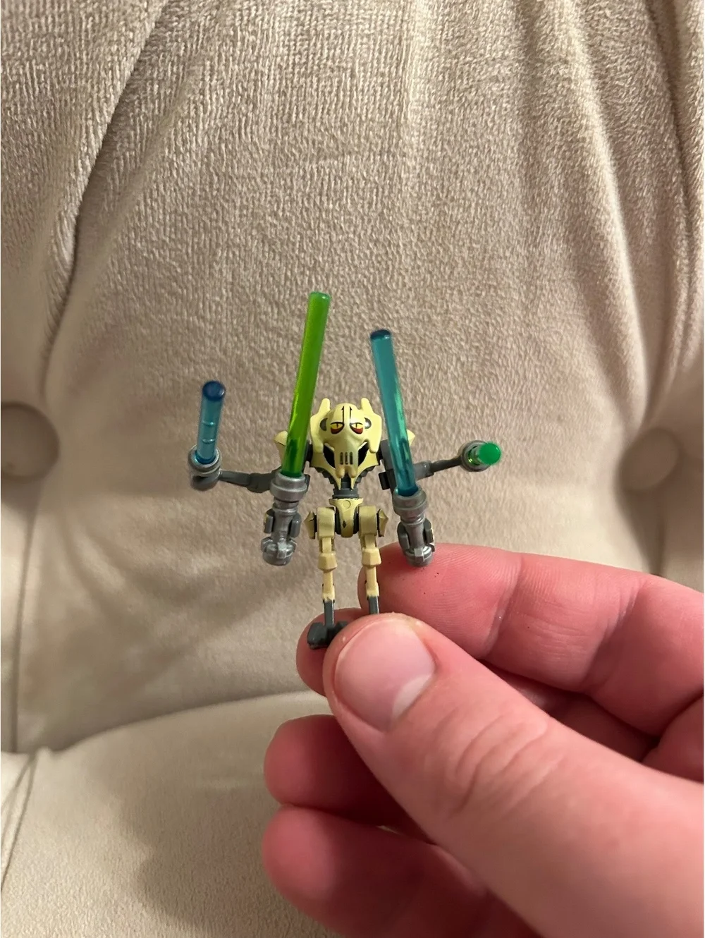 Lego Star Wars Tan General Grievous Minifigure